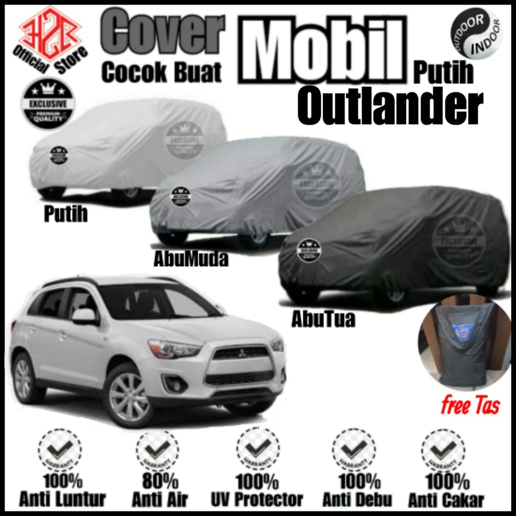 Cover Mobil Outlander, Sarung Mobil Outlander, Body Cpover Mobil Outlander, Selimut Mobil Outlander, Terlaris, Original