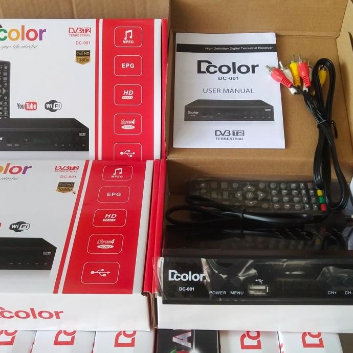 Set Top Box Super HD STB DVB T2 - Dcolor