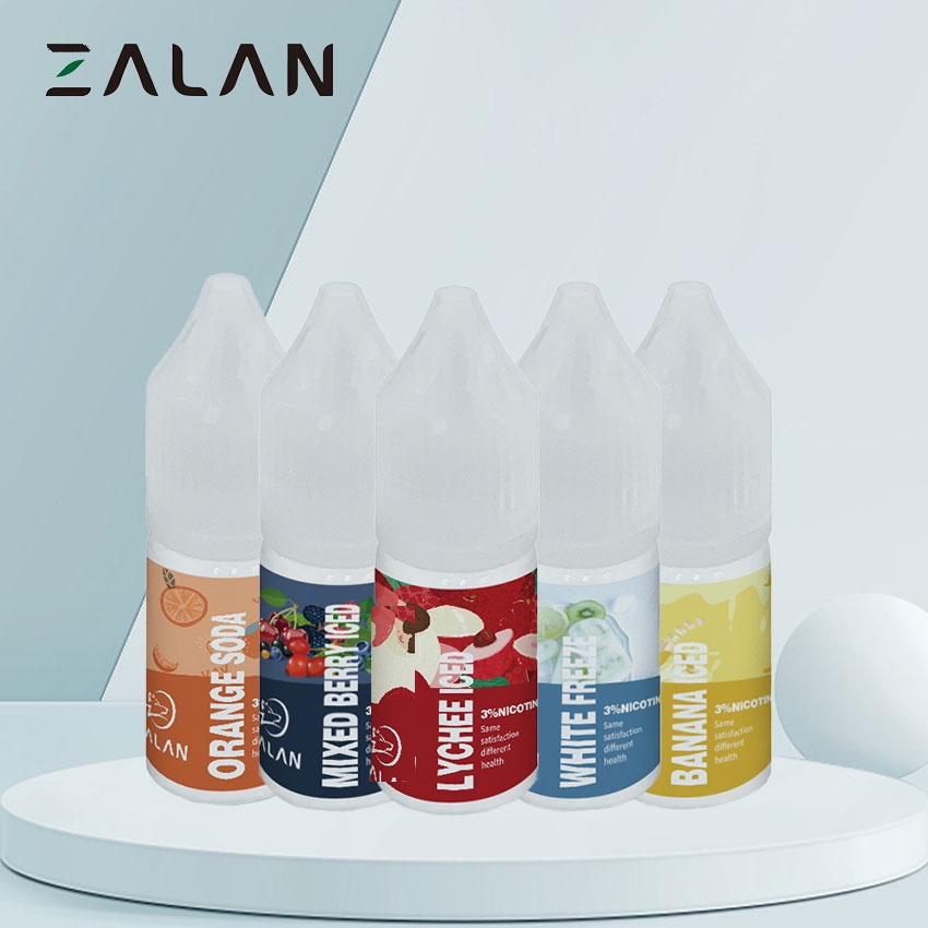 ZALAN JUICE LIQUID 10ML 30MG-50MG - All Flavours Kompatibel RELX / SNOWPLUS [Relx polong Isi Ulang EMPTY POD]