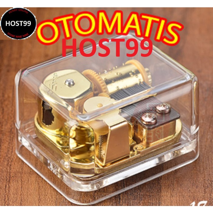 Kotak Musik Kotak Musik Klasik Otomatis Music Box Classic Automatic Retro Vintage