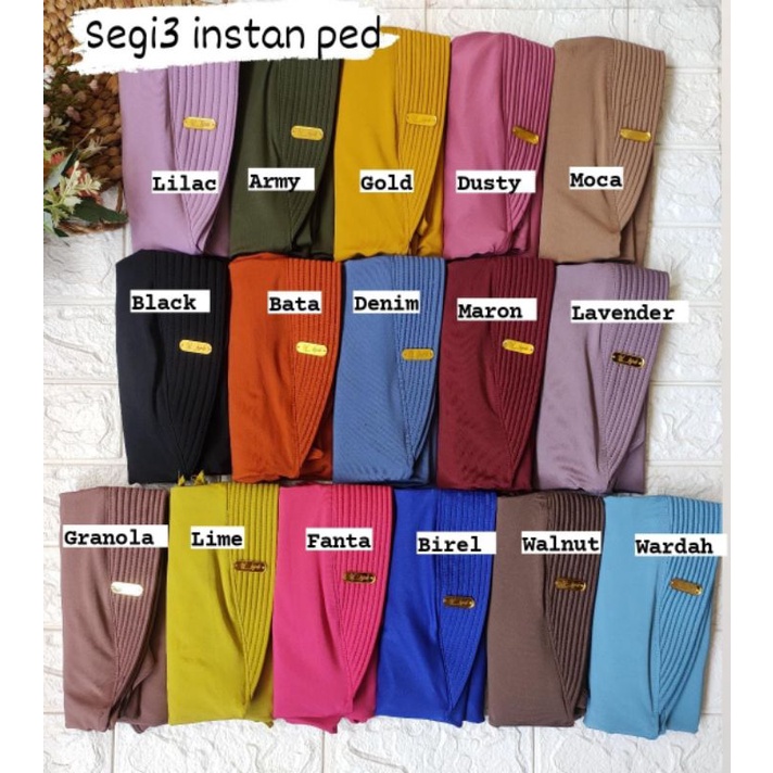 HIJAB INSTAN SEGI3 RANIA PED ANTEM LANGSUNG SLUP