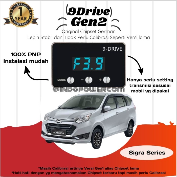 9 Drive Throttle Controller Accelerator Daihatsu Sigra Remap