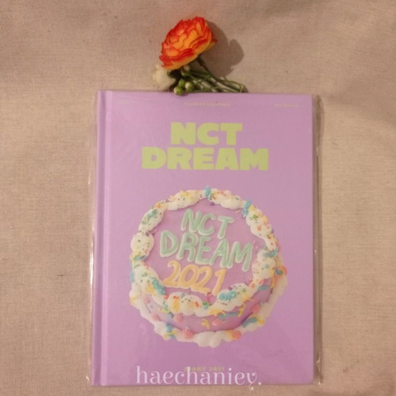 (OFFICIAL) HARD COVER DIARY SG SEASON GREETINGS 2021 NCT DREAM