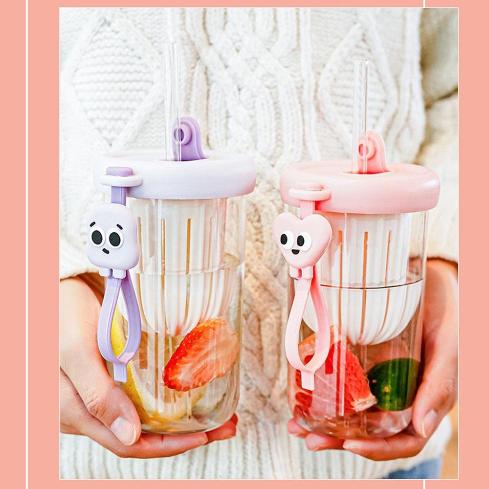 R-FLOWER 500ml Sippy Cup Lady Portable Anak Anti Bocor