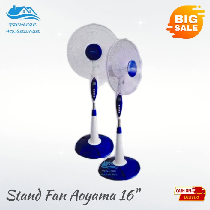 Kipa Kipas Angin Berdiri Aoyama