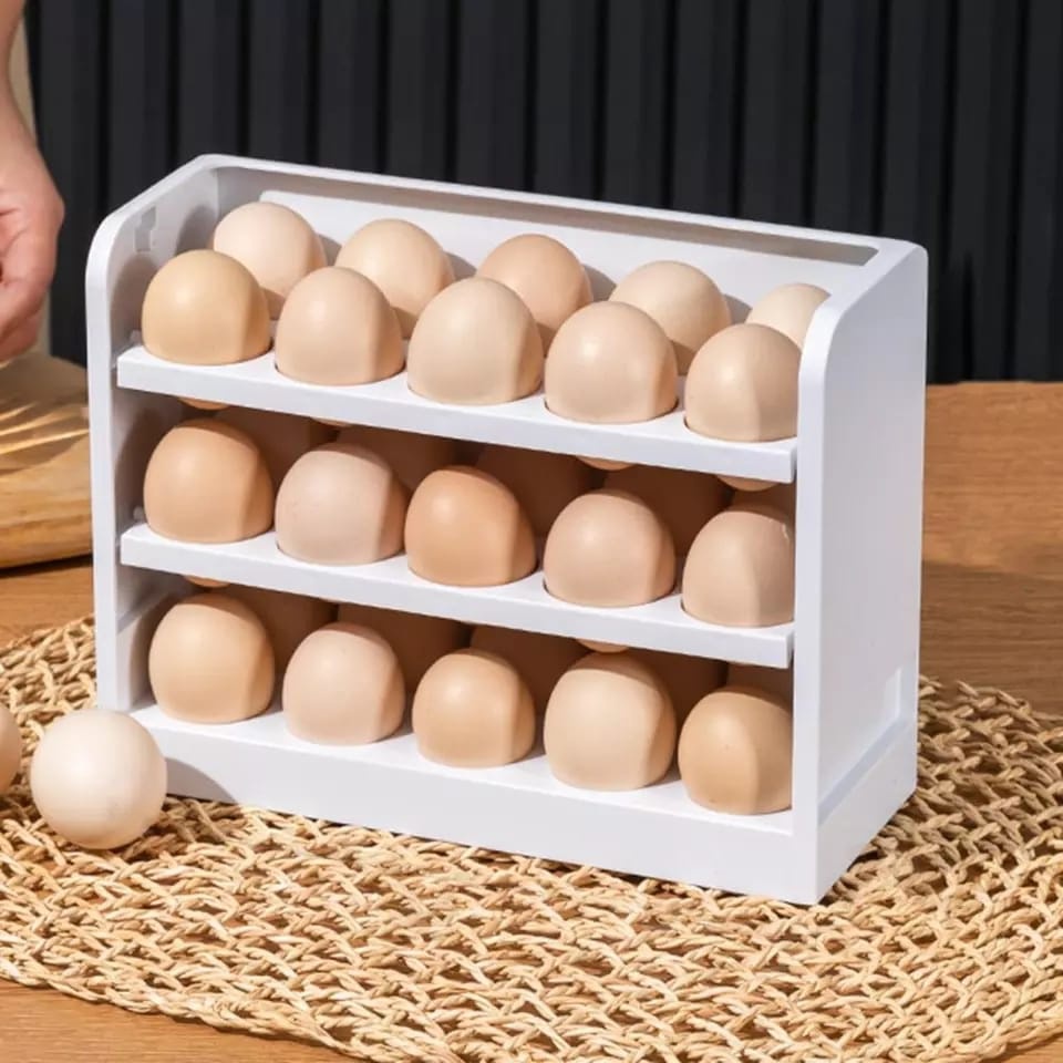 Tempat Telur 3 Susun/ Rak Telur 3 Tingkat (Jaya ACC)