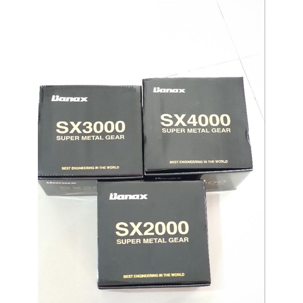 Reel BANAX SX 2000 3000 4000 super metal gear