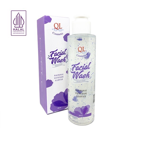 QL Cosmetics Acne Brightening Facial Wash