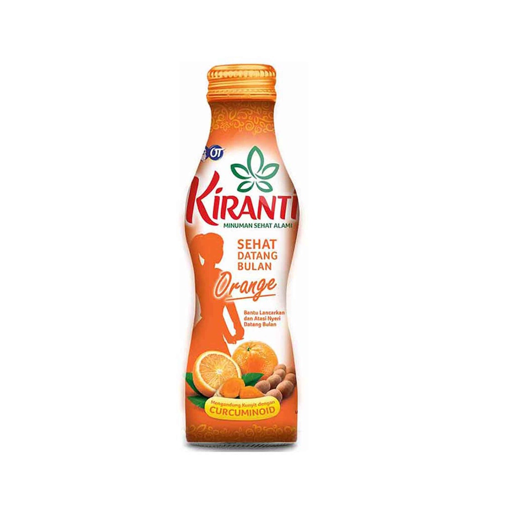 Kiranti / Minuman Sehat Alami / Minuman Sehat Datang bulan / Rasa Orange