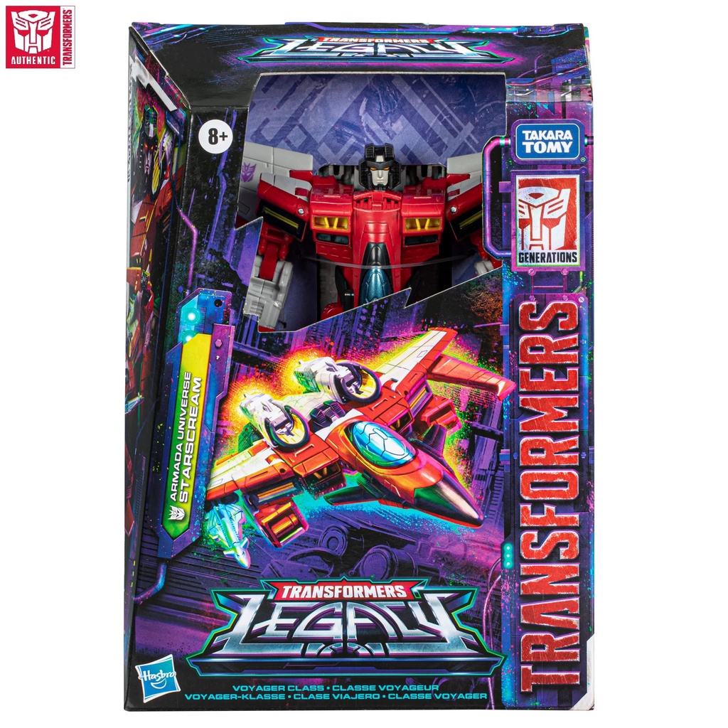 TRANSFORMERS Generations Legacy Voyager Class Armada Universe Starscream Action Figure