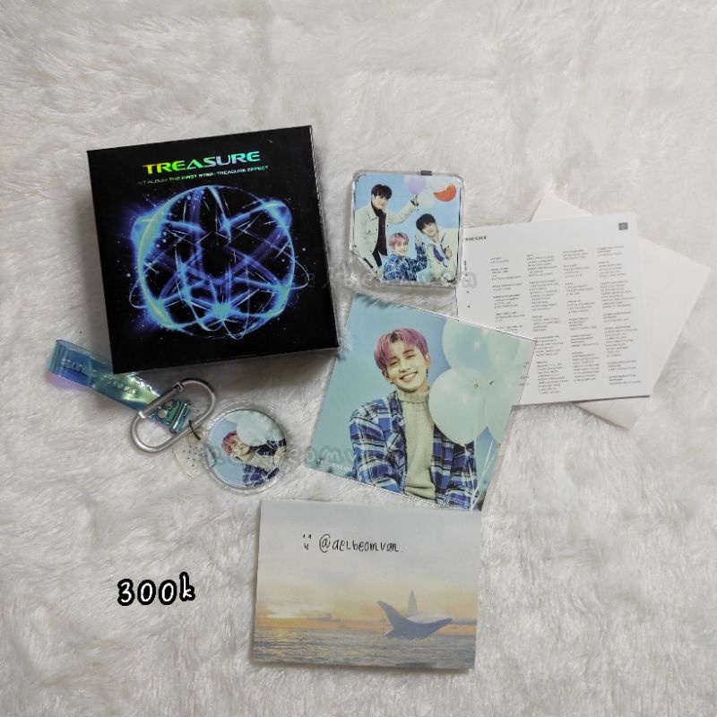READY STOCK TREASURE album only chaptee two jikjin tss ch1 kit mashiho kinho