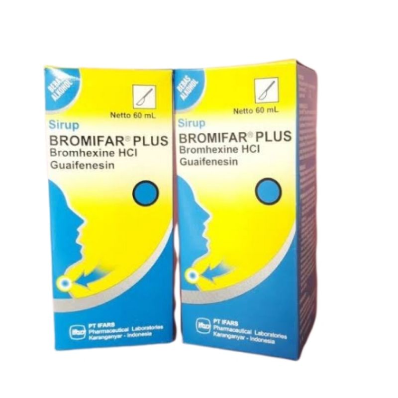 Bromifar plus sirup pengencer dahak 60ml