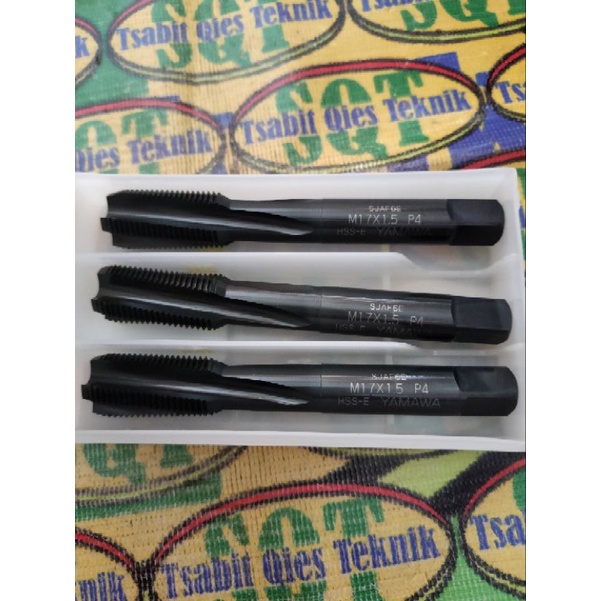 Tap Handstap T mesin Tap Manual M17X1,5  Yamawa Tapping Drat M17X1,5 Yamawa