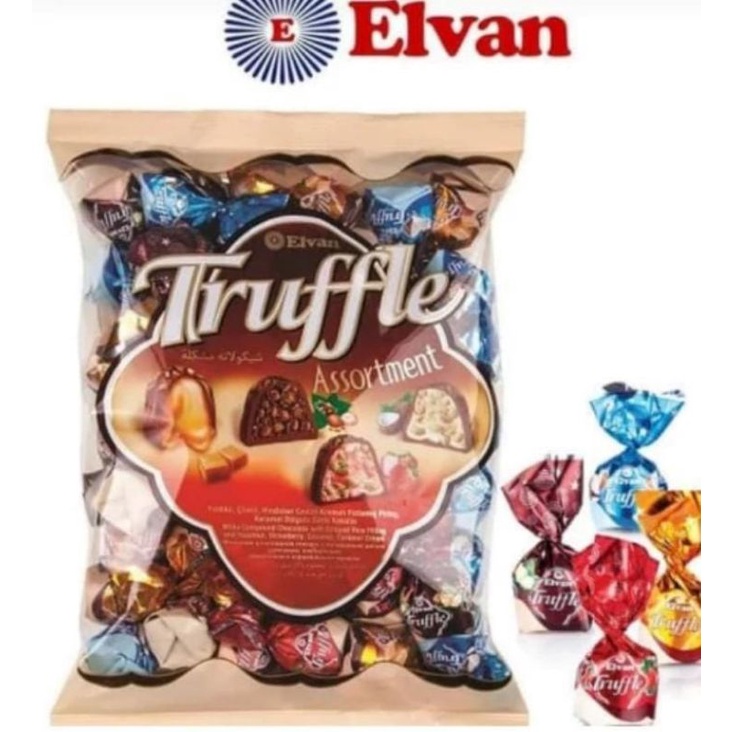 

Coklat Elvan Truffle 1 kg, cokelat enak cokelat murah coklat umroh haji