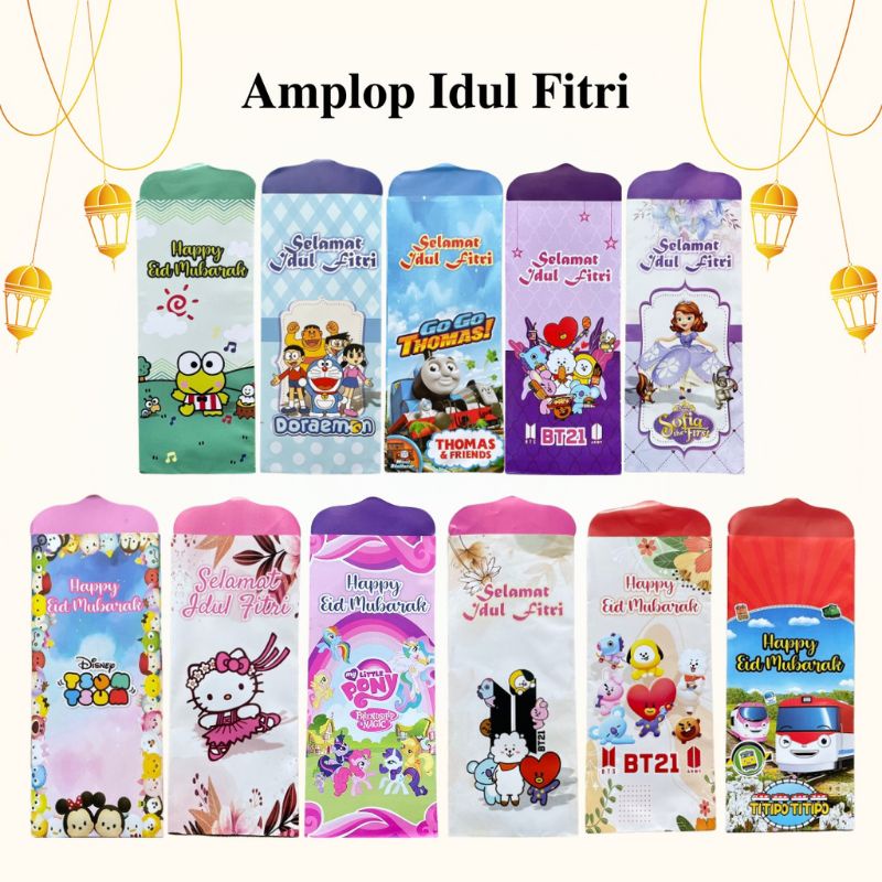 

AMPLOP LEBARAN / ANGPAU LEBARAN KARAKTER MURAH