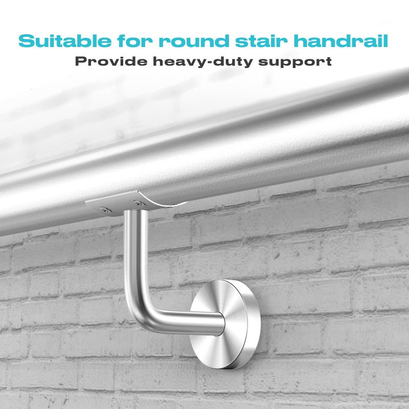 Handrail Wall Bracket Penyangga Handrail Stainless Penyangga Pegangan Tangga