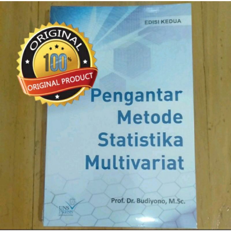 Pengantar Metode Statistika Multivariat Edisi Kedua - Prof. Dr. Budiyono, M.Sc