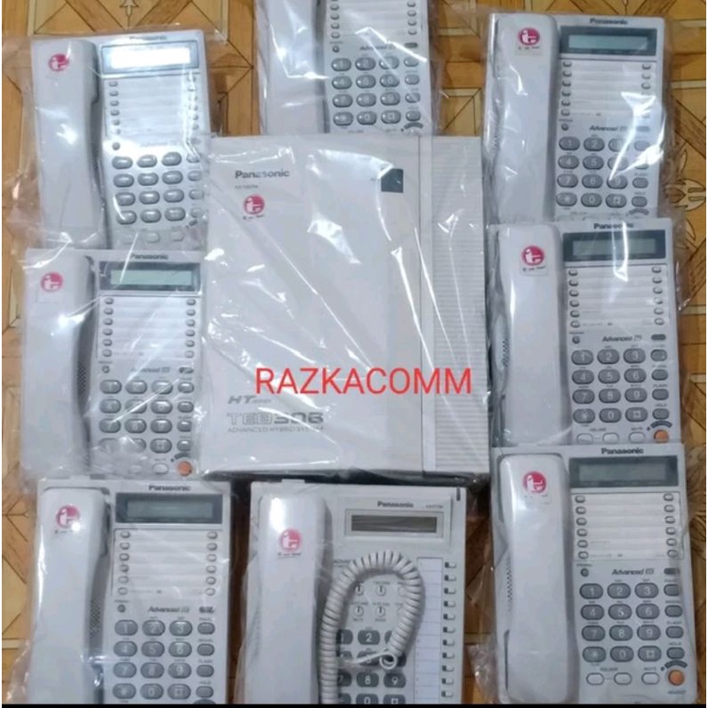 Paket Pabx Panasonic 3 line 8 ext