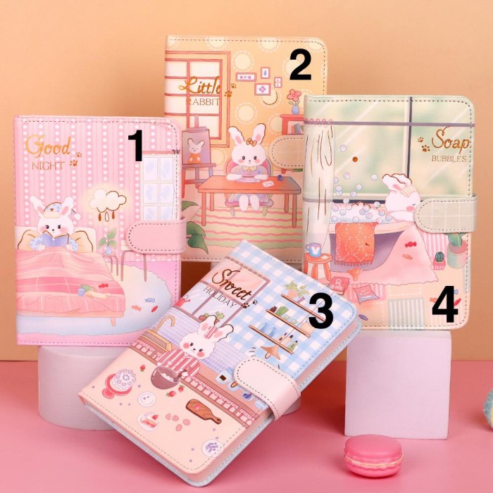 

Terlaris ✨ -Buku Diary Notebook Lucu Agenda Import Little Rabbit - 01- 2.1.23