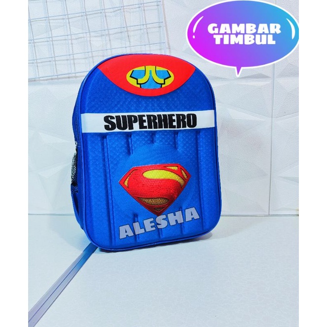 TAS ANAK SEKOLAH TAS SUPER HERO TAS ANAK LAKI LAKI