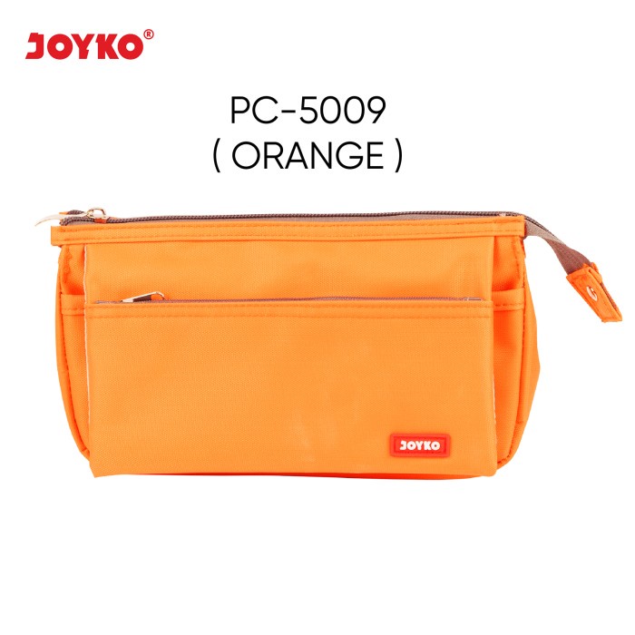 

Terlaris ✨ -Kotak Tempat Pensil Pencil Case Joyko PC-5009 - Orange- 2.1.23