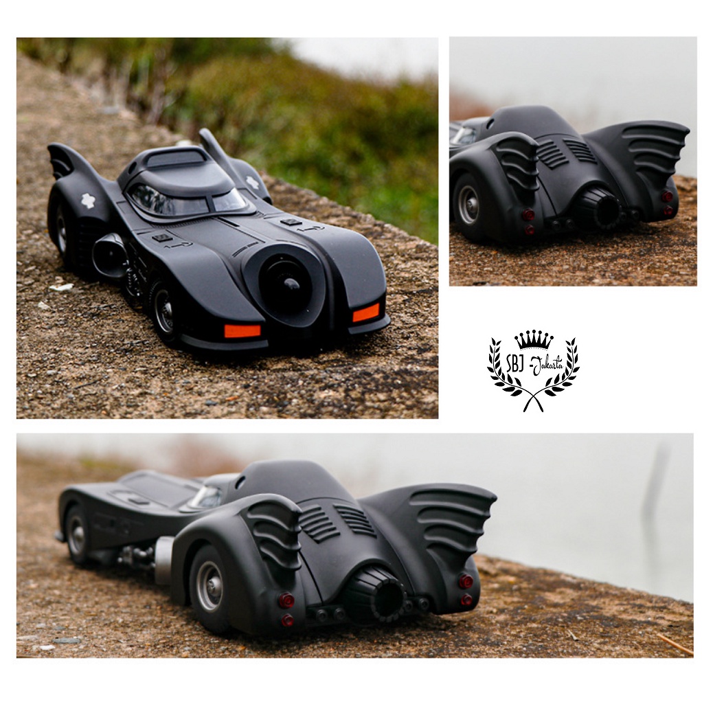 DIECAST 1989 Batmobile Original DC Licensed Skala 1:18 Metal Alloy Mobil Klasik BatMobile Original