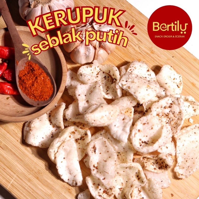 

Kerupuk Seblak Putih Asin
