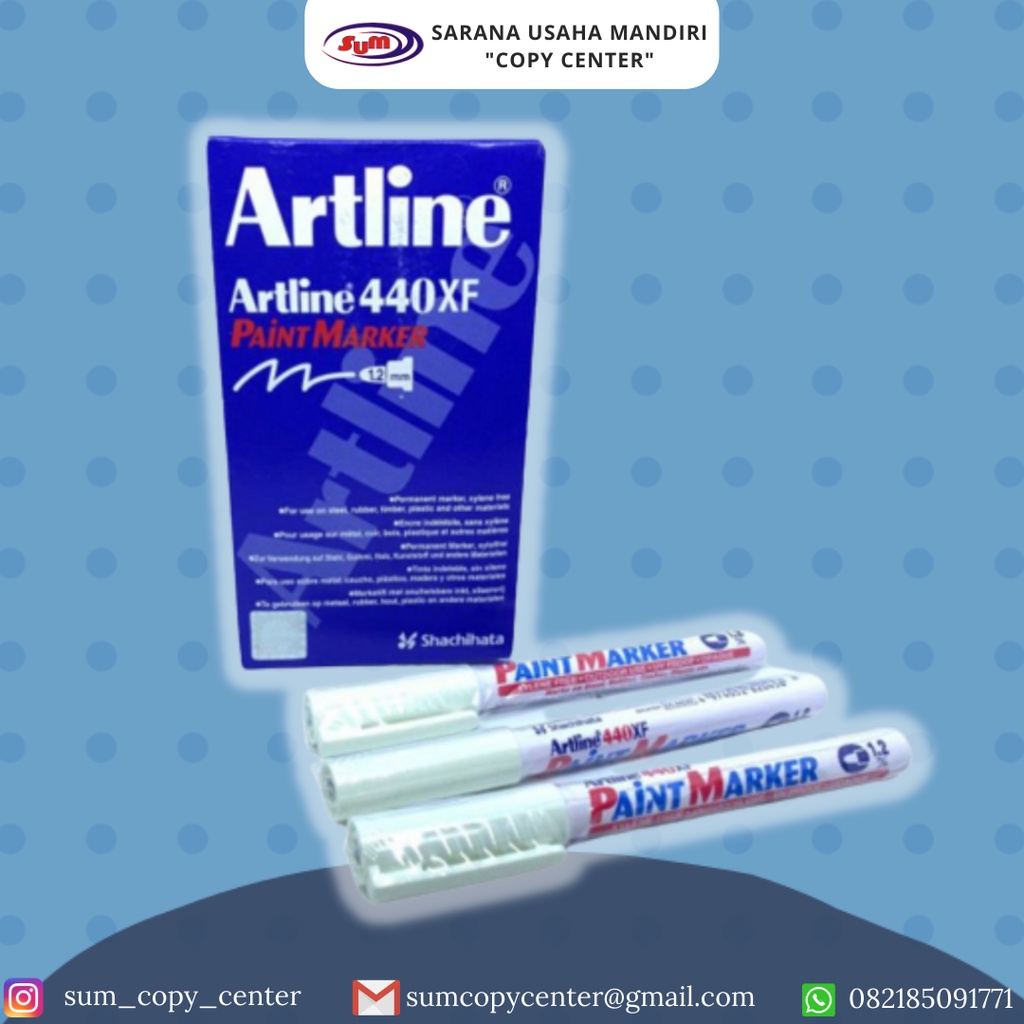 

Spidol Artline 440XF Putih (PCS)