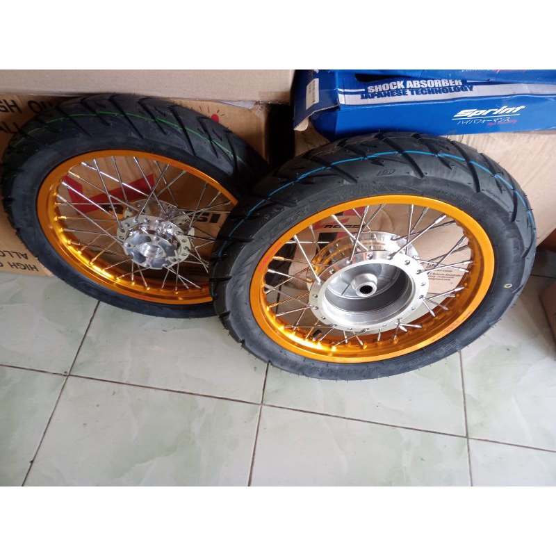 velg jari jari beat street ring 14x160/140 plus ban