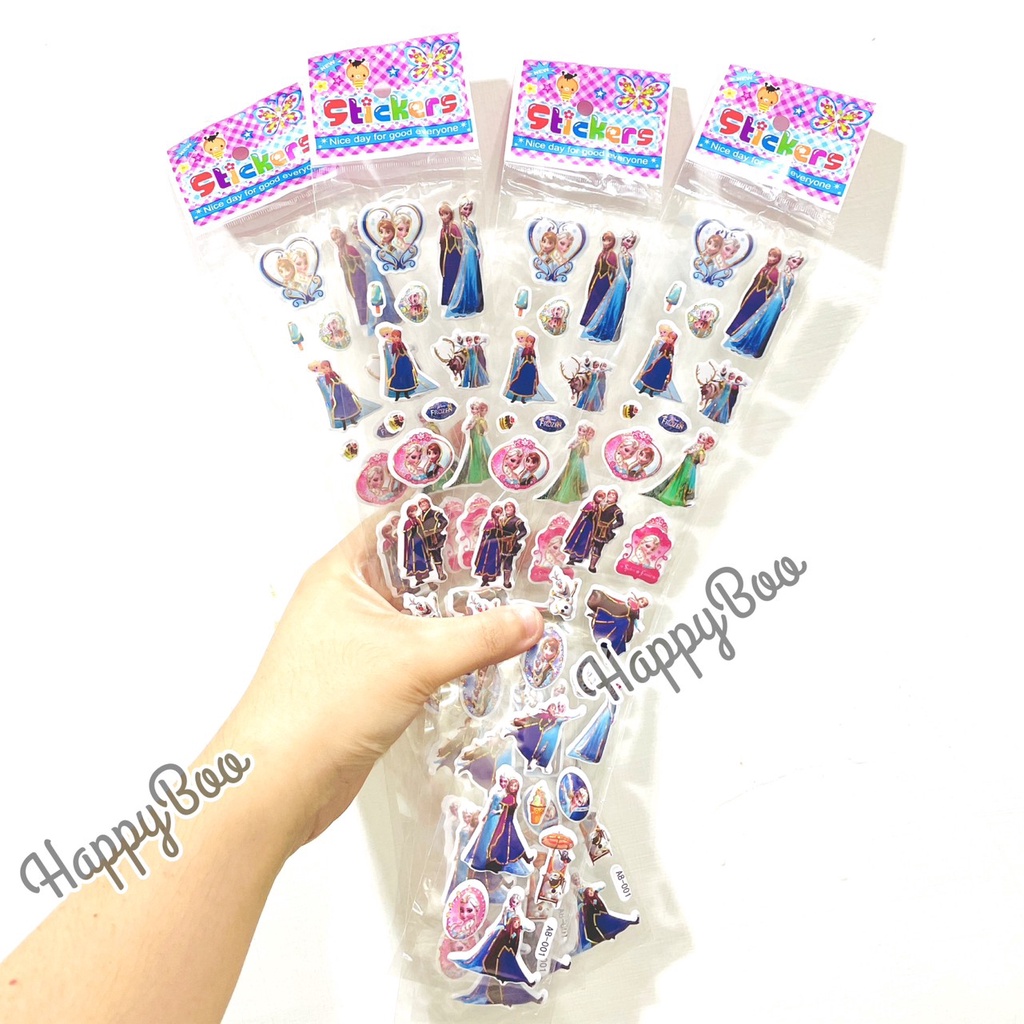 sticker stiker hello kitty bt21 stiker panjang timbul KJT sticker bts mang tata koya chimmy rj cooky shooky van