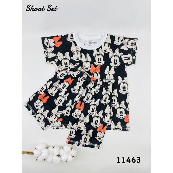 LOOPIE KIDS - SETELAN PENDEK OBLONG BAJU ANAK - SET BAJU ANAK - BAJU BAYI - SETELAN BAJU TIDUR ANAK