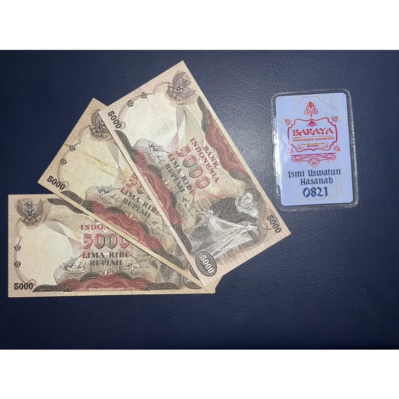 Uang Kuno 5000 Penjala 1975