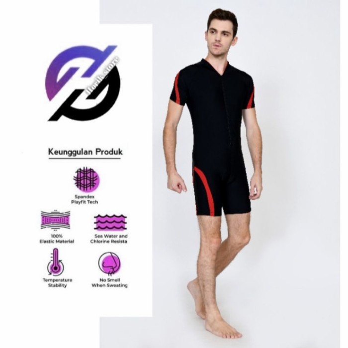 Git Baju Renang Diving Dewasa Pria Wanita Uv/Protection Premium