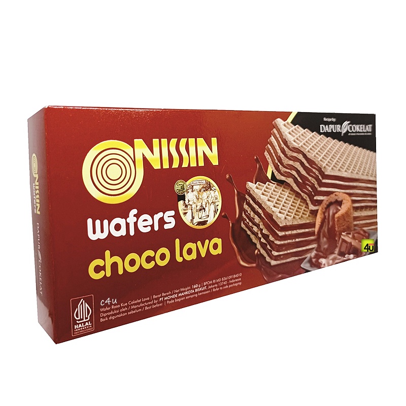 

Nissin - Wafers CHOCO LAVA - 160 gr BOX