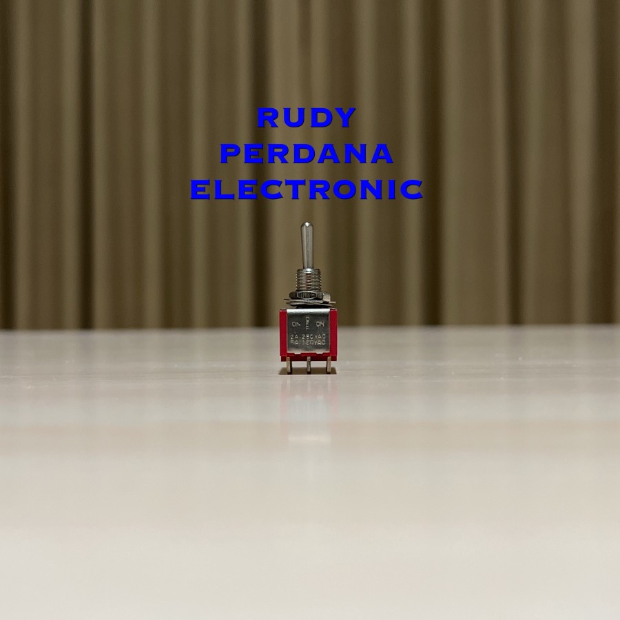 SWITCH TOGGLE SAKLAR TOGLE 12 PIN ON OFF ON 2A 250V 5A 120V KN1-403