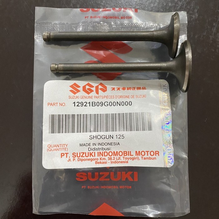 SHOGUN KLEP SET KLEPSET PAYUNG SMASH SUZUKI MOTOR OLD NEW 110 125