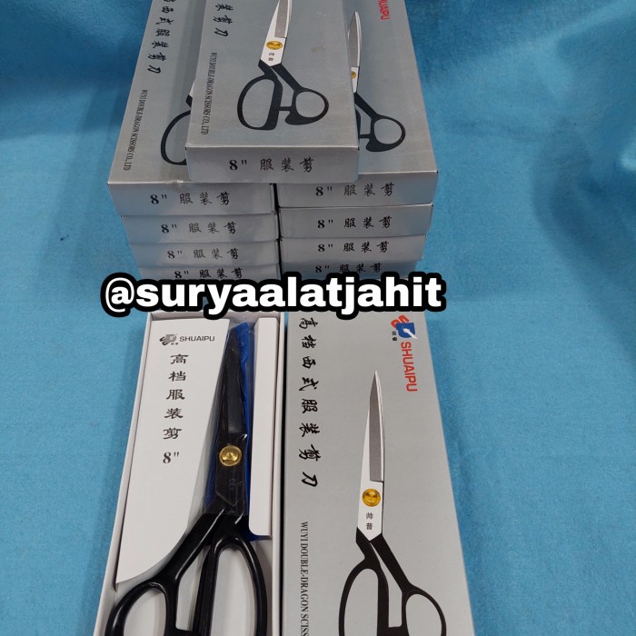 

Gunting Shuaipu High-Grade 8"(20Cm) 1Karton 60Pcs