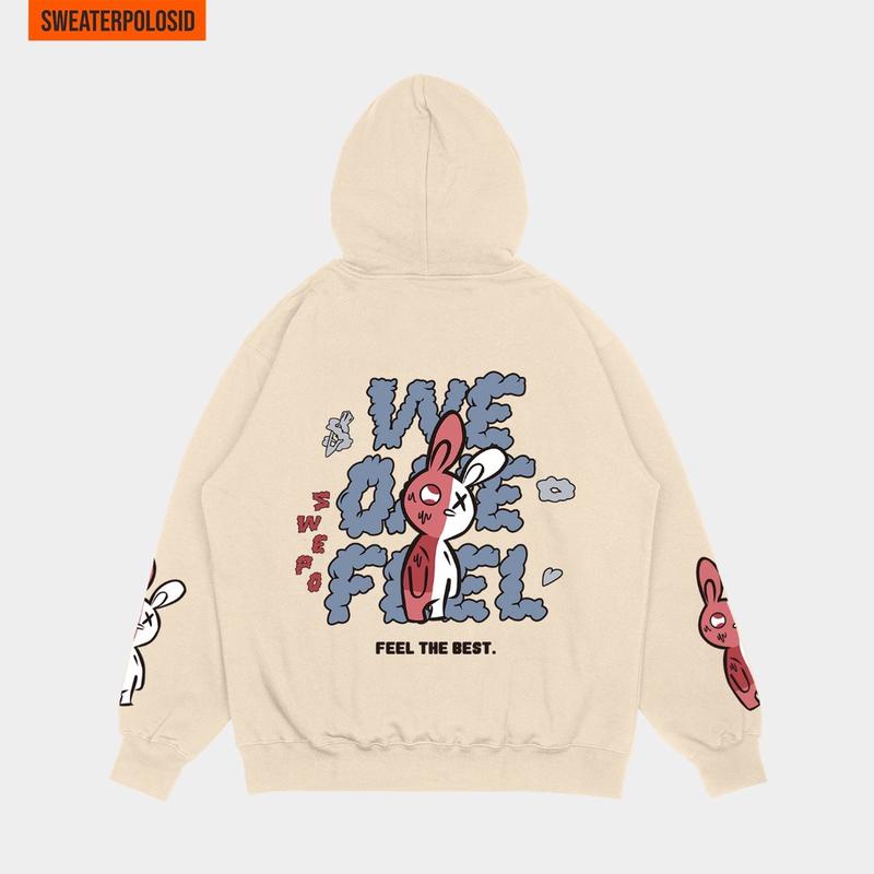 SWEPO Hoodie Jumper We One Feel M-XXXL (Pria & Wanita)