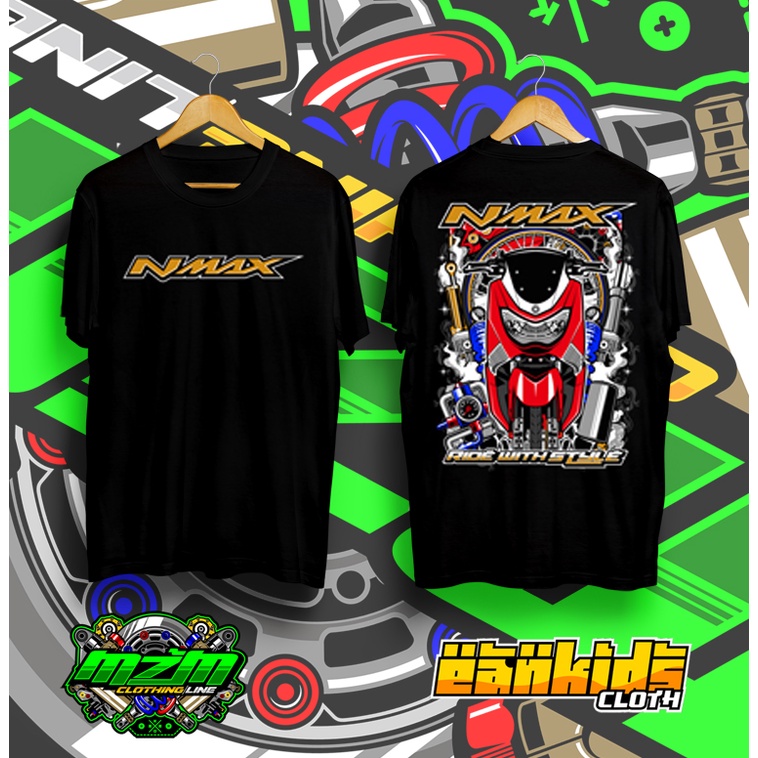 Kaos Pria Distro/Kaos Pria Yamaha Nmax/kaos motor nmax/yamaha nmax/kaos pria/kaos thailooks/kaos ker