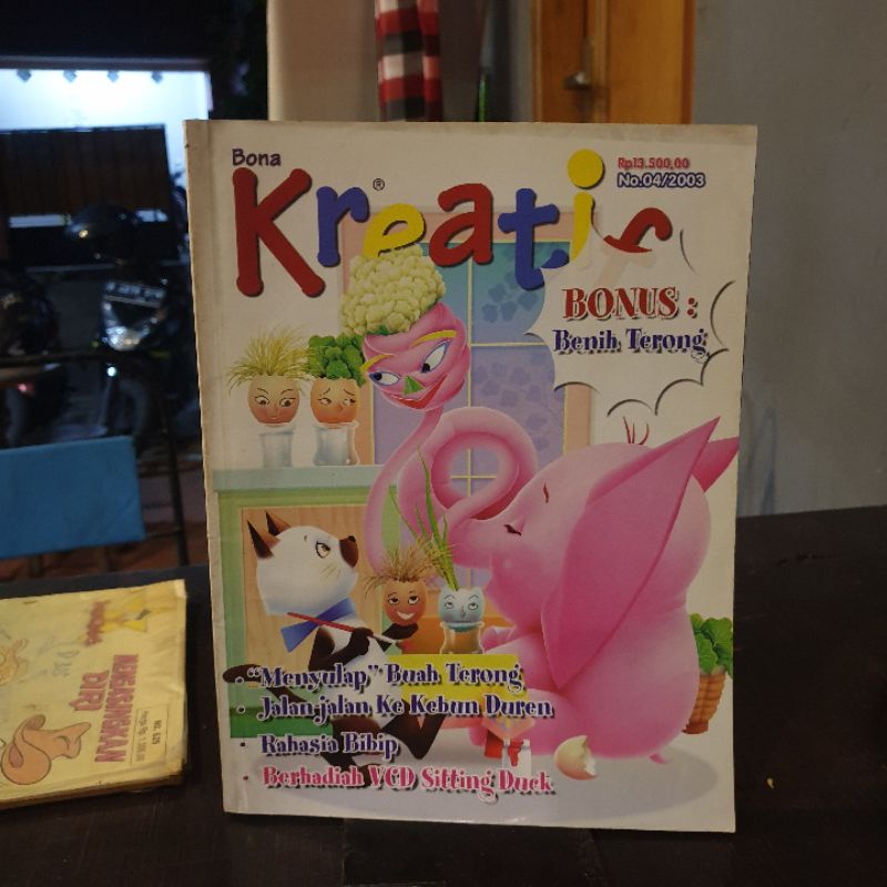 Buku Anak Bona Kreatif No 04/2003 - original