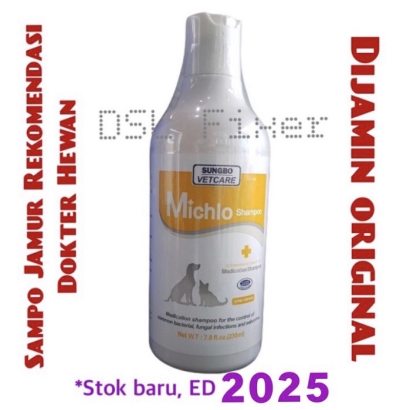 Shampoo Michlo SB Vetcare 230 ml - sampo jamur terbaik