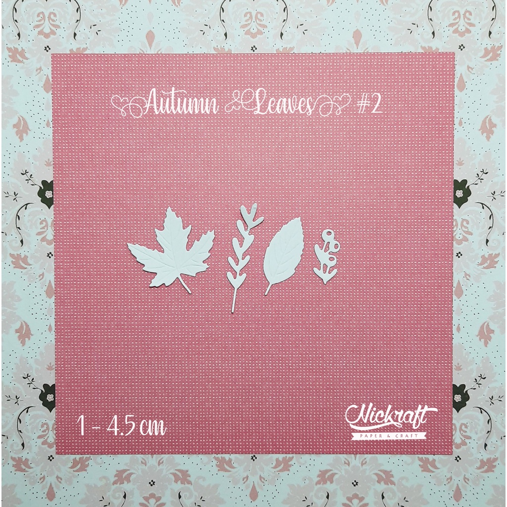 

AUTUMN LEAVES #2 - HIASAN SCRAPBOOK JOURNALING JURNAL DAUN KERTAS