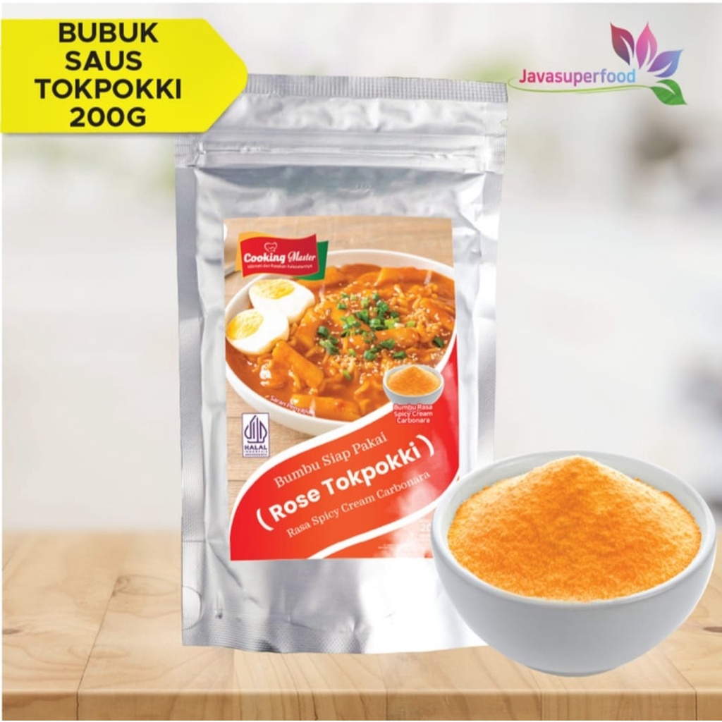 

Bubuk Tokpokki \ Rose Tteokbokki Spicy Cream Carbonara Tteokboki 200G