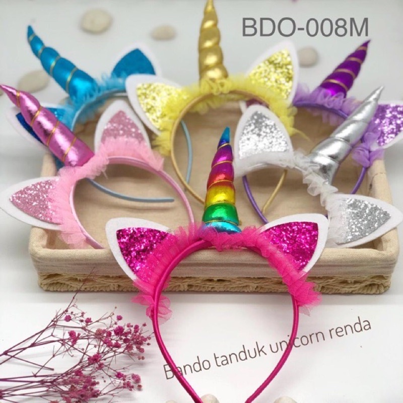 BANDO UNICORN RENDA // BANDO UNICORN BUNGA