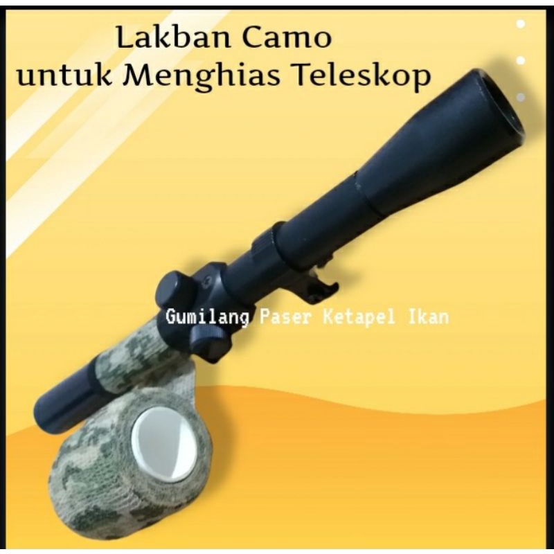 lakban camuflase praktis dan mudah lebar 2,5cm panjang melar 4,5m