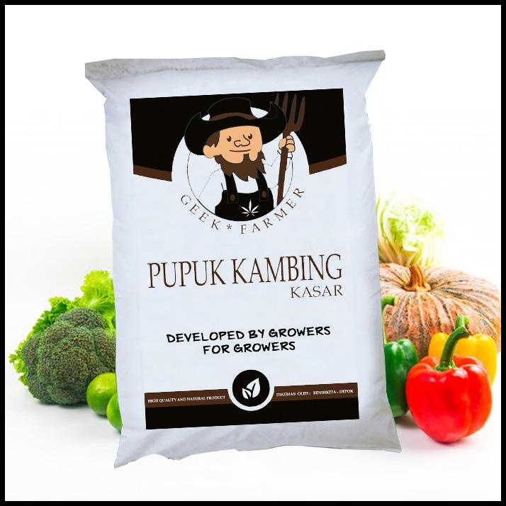 Pupuk Kandang Kambing Kasar (Geek Farmer)