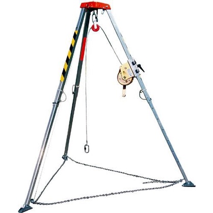 Tripod rescue tripod safety vertikal life line