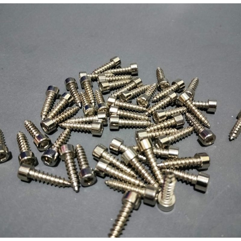 BAUT BODY CROME KUNCI OBENG BUNGA MOTOR YAMAHA MIO FINO XEON NMAX AEROX LEXI MIO J MIO M3 DLL 20Pcs(At78)