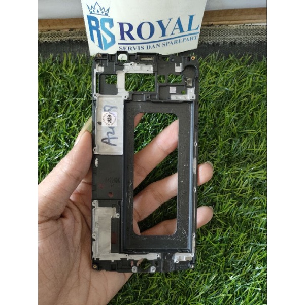 FRAME LCD DUDUKAN LCD SAMSUNG A7 2016 A710F ORIGINAL ASLI COPOTAN