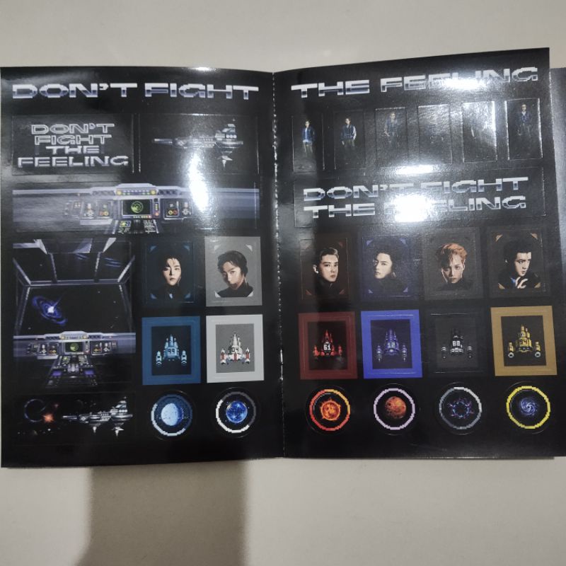 Album EXO dont fight the feeling expansion chanyeol kit